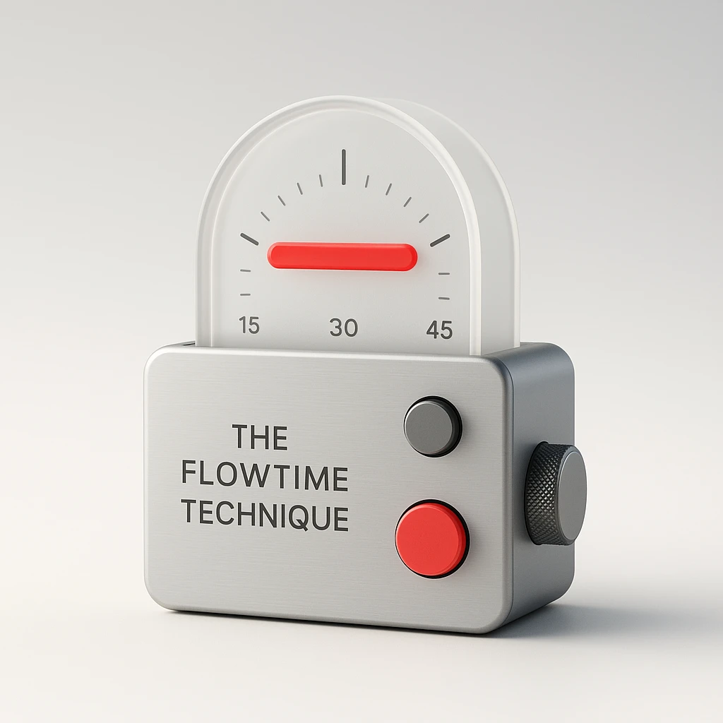 Complete Guide to Flowtime Technique | Differences from Pomodoro, Advantages, and Implementation Methods Explained
