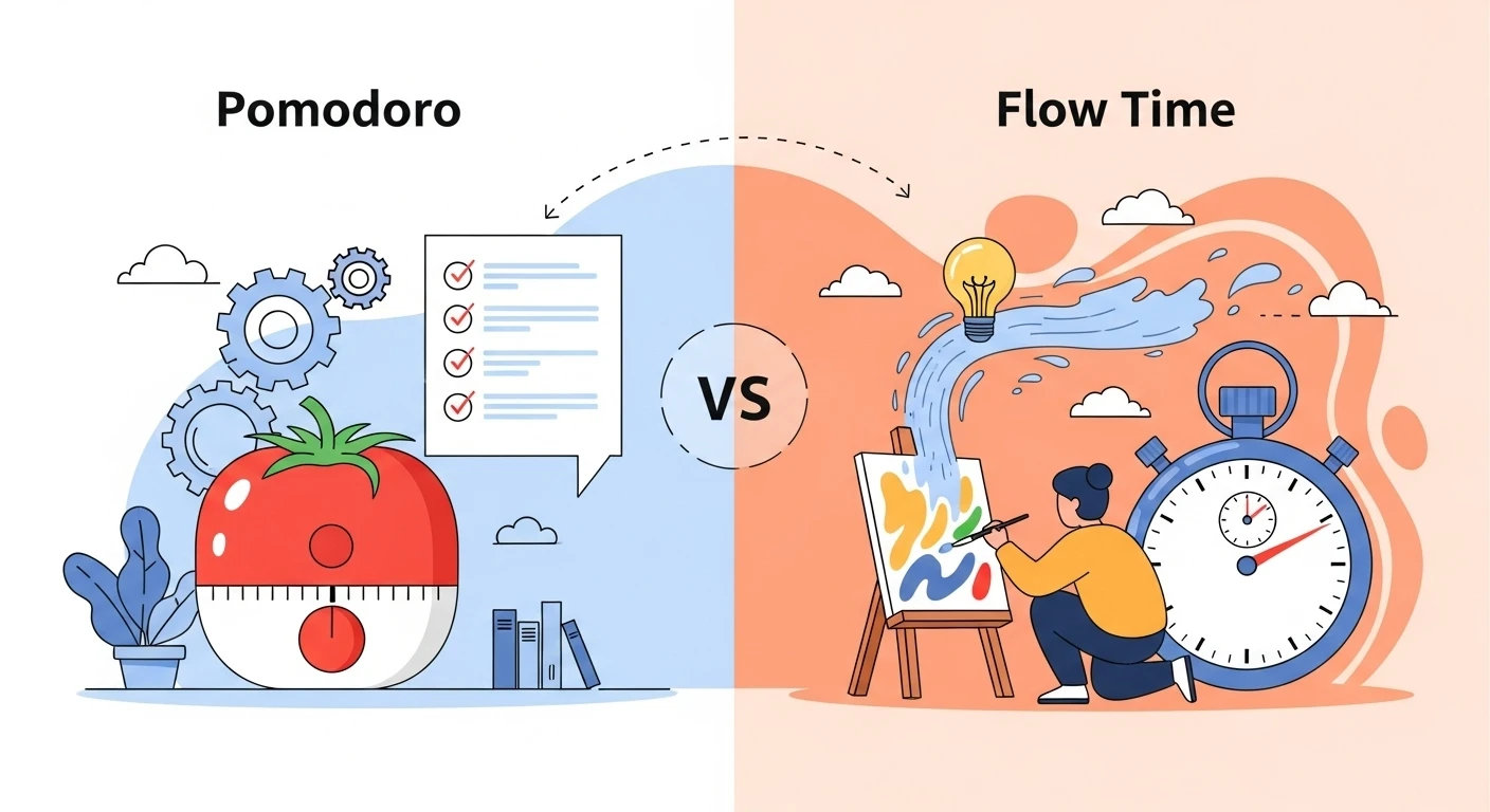 Pomodoro vs. Flowtime: Which Time Management Method Will Maximize Your Focus?