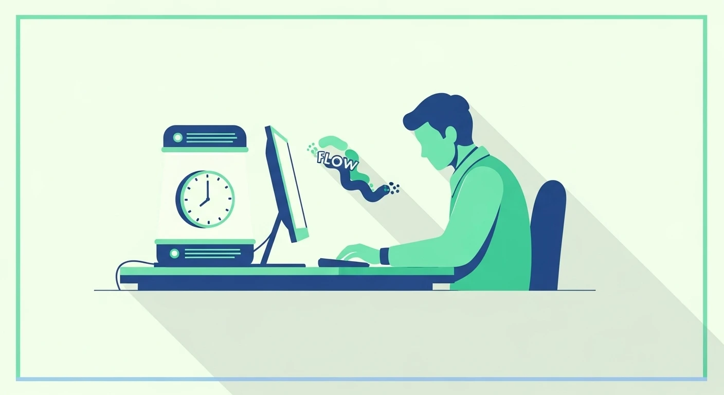 Flowtime Technique: Rest for 20% of the time you worked freely