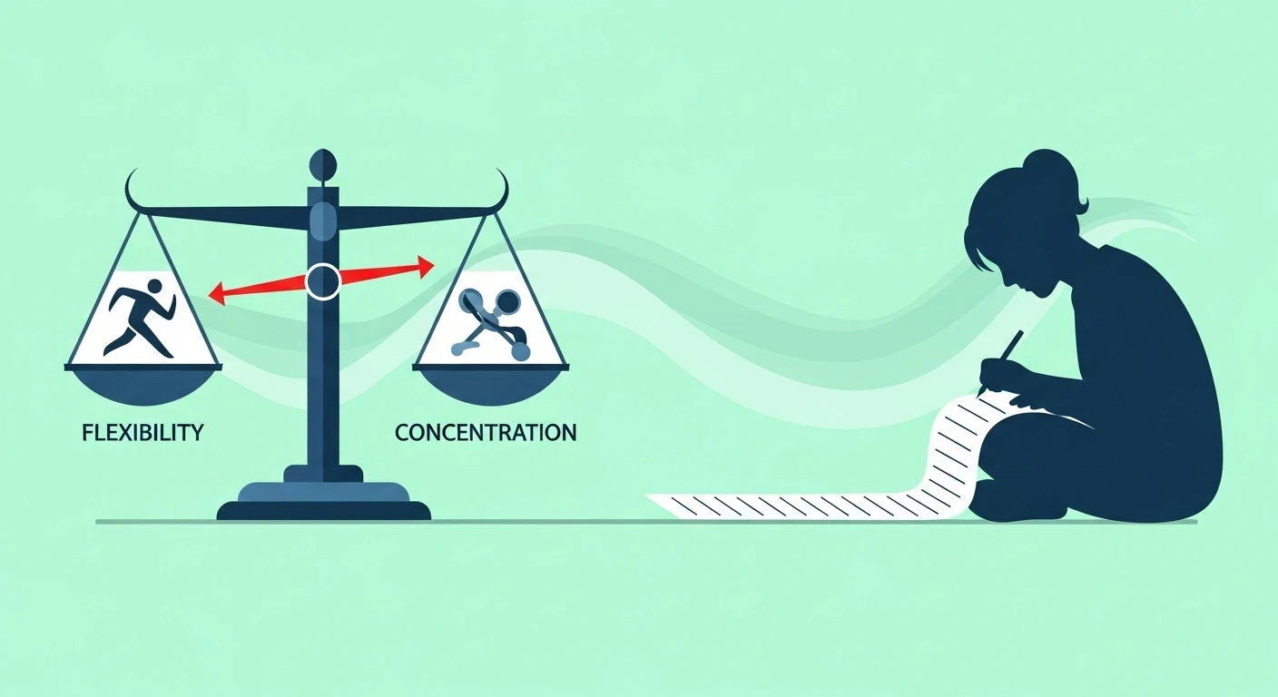 Flowtime Technique: A method to maintain flexibility and concentration