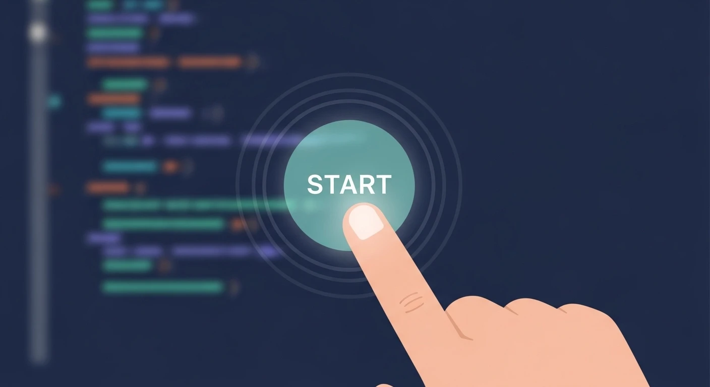Screenshot of FlowTime's simple interface.